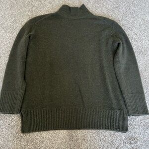 Vince Olive Knit Turtleneck